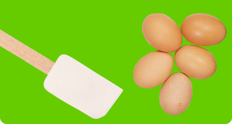 We break eggs...