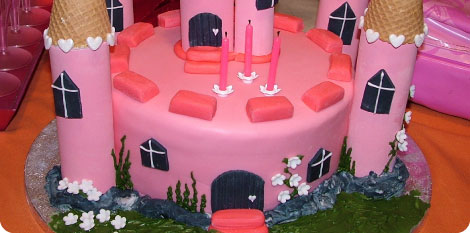 fairy castle cake