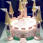 enchanted castle cake