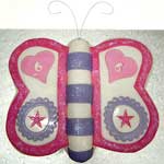 butterfly birthday cake