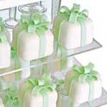 individual parcels wedding cake
