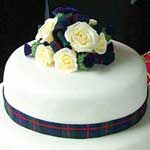 scottish regiment wedding cake