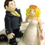 snowboarders wedding topper