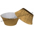 Muffin Cases Foil 50 -  Gold
