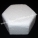Polystyrene Dummy - 9" Hexagon Chamfered