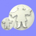 Father Christmas Cutter Set of 2 - PME FC566