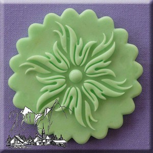 Decorative Cupcake Topper Mould Style 6 Decorative Cupcake Topper Mould Style 6