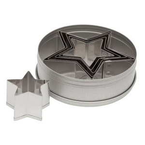Star Cutter Set in Tin Star Cutter Set in Tin