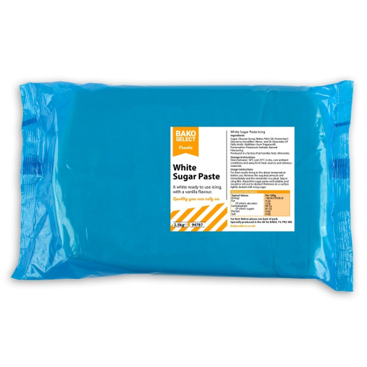 Bako Bako Sugarpaste White 2.5kg Bako Bako Sugarpaste White 2.5kg