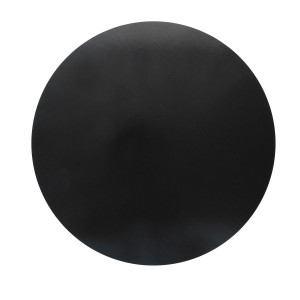 Masonite 4mm Board Round 10" Black