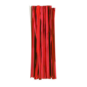 Bag Twists Red x50 Bag Twists Red x50