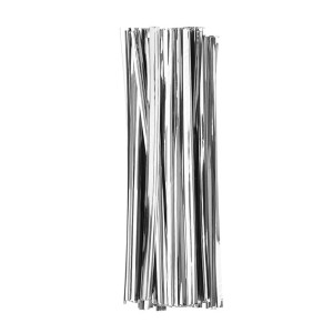 Bag Twists Silver x50 Bag Twists Silver x50