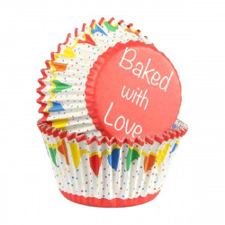 Muffin Foil Bunting x50