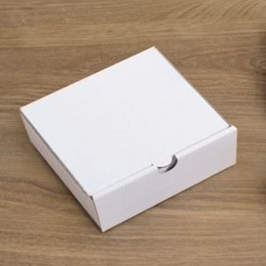 Box White Corrugated 6"x6"x2" x25 Box White Corrugated 6"x6"x2" x25