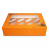 Halloween Cupcake Box 12 Orange Web