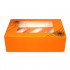 Halloween Cupcake Box 6 Orange Web
