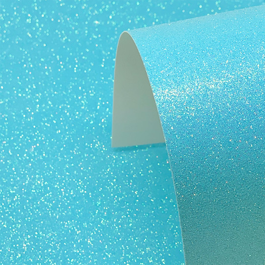 Bonzos Glitter Card Baby Blue Bonzos Glitter Card Baby Blue