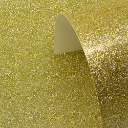 Glitter Card Gold