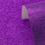 Glitter Card Purple