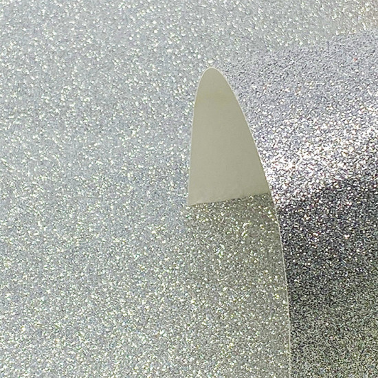 Bonzos Glitter Card Silver