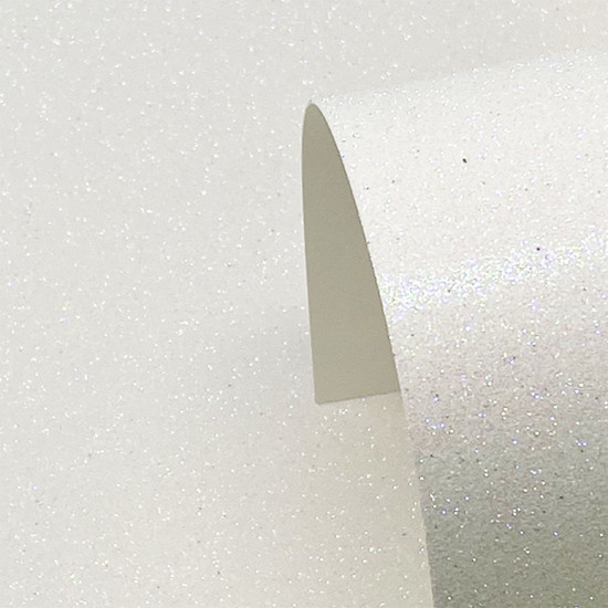 Bonzos Glitter Card White