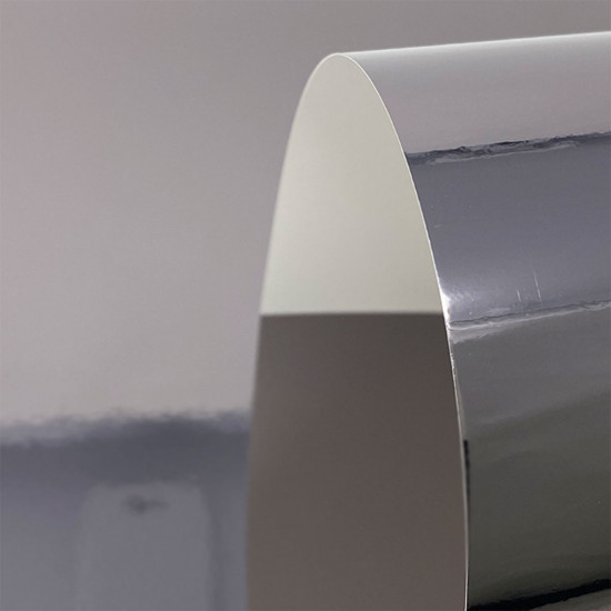 Bonzos Mirror Card Gunmetal Grey