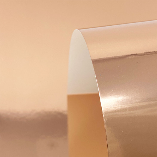 Bonzos Mirror Card Rose Gold