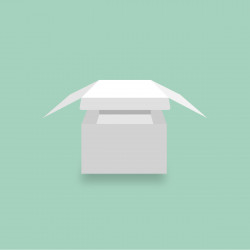 Folding Cake Box 6"x6"x4" x250