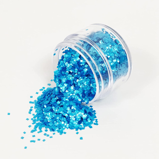 Bonzos Edible Glitter Squares Blue 7g WAS £5.38 BB 10/05/24 Bonzos Edible Glitter Squares Blue 7g WAS £5.38 BB 10/05/24