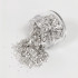 Edible Glitter Squares Silver 7g