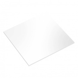 Masonite 4mm Board Square 12" White