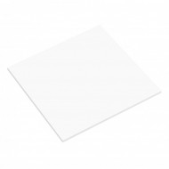 Masonite 4mm Board Square 8" White Matt