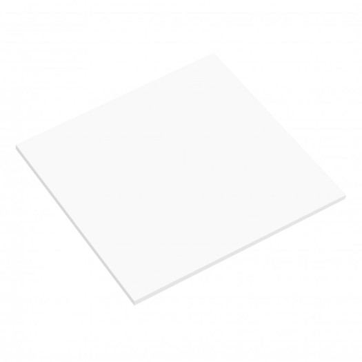 Bonzos Masonite 4mm Board Square 8" White Matt Bonzos Masonite 4mm Board Square 8" White Matt