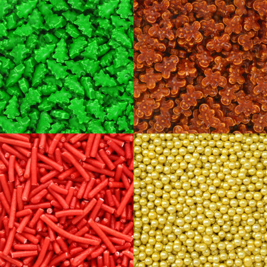 Bonzos Christmas Sprinkle Mix 50g Bonzos Christmas Sprinkle Mix 50g