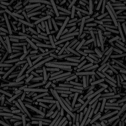 Sugar Strands Black 50g