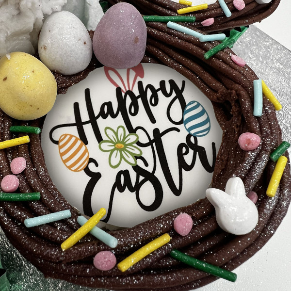 Bonzos Toppers Cake & Cupcake Easter Emblem Bonzos Toppers Cake & Cupcake Easter Emblem
