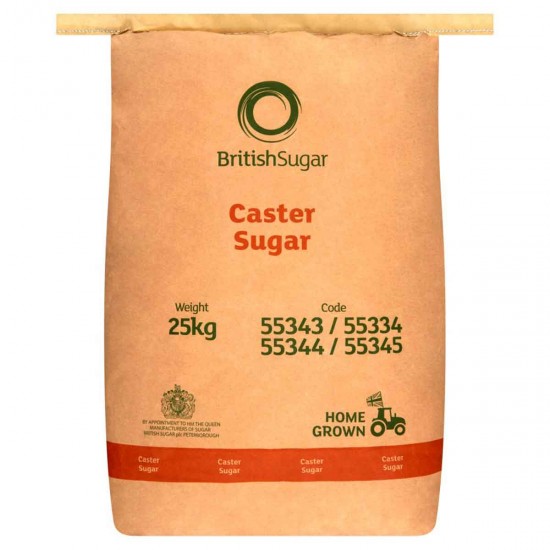 British Sugar Caster Sugar 25kg