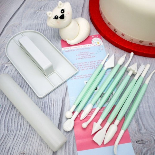 Cake Star Beginner\'s Cake Decorating Tool Kit 10 Piece Cake Star Beginner\'s Cake Decorating Tool Kit 10 Piece