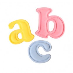 Push Easy Plunger Cutter Set Lower Case Alphabet Mini WAS £23.38