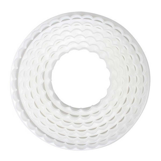 Cake Star Round Crinkle Cutters Set of 6