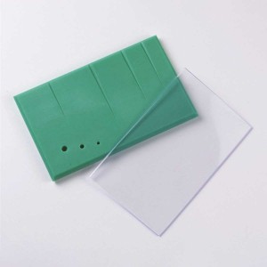 Non-Stick Veining Board with Holes 8" Green Non-Stick Veining Board with Holes 8" Green