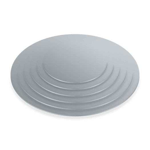 Bonzos 4mm Board Round 12" Silver Bonzos 4mm Board Round 12" Silver