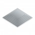 4mm Board Square 12" Silver