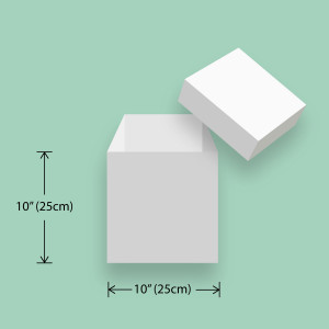 Cake Box Tall 10” Cube Cake Box Tall 10” Cube