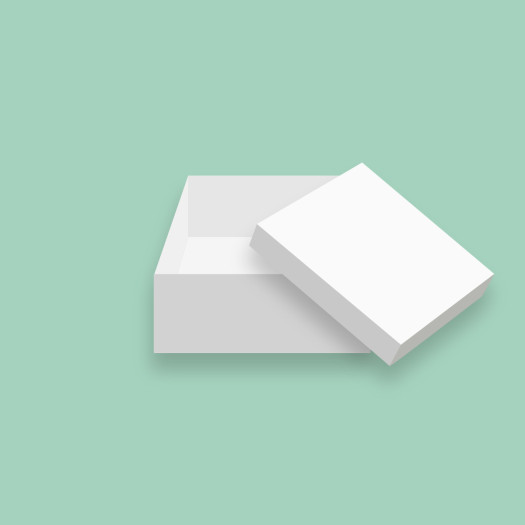 Bonzos Cake Box 11" White Bonzos Cake Box 11" White