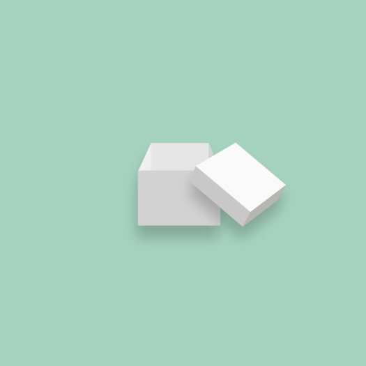 Bonzos Cake Box 6" White Bonzos Cake Box 6" White