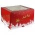 Christmas Cake Window Box 10"