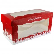 Christmas Yule Log Box 8"x4"x4"