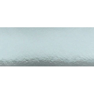 Christmas Yule Log Cut Card 12"x5" Silver Christmas Yule Log Cut Card 12"x5" Silver
