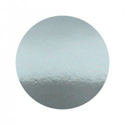 Cut Card Round 9" Silver